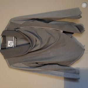 Others Follow size S brown side zip shirt